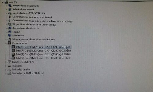 Procesador Intel Quad Core Qghz  Mil