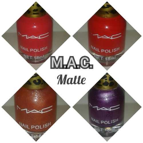 Trio De Pinturas De Uñas Mac Mate