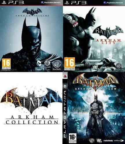 Batman Arkam Collection Ps3 Digital