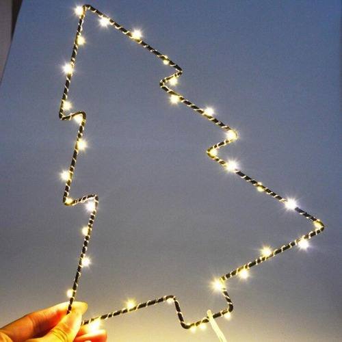 Luz Decorativa Navidad 20 Led Secuencia Diy Bq7z