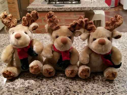 Peluches Renos Navidad