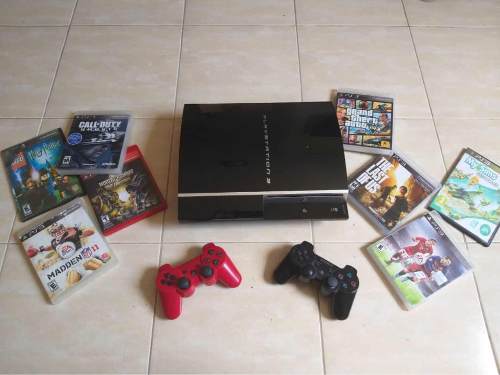 Playstation 3 Con Juegos Originales 160gb