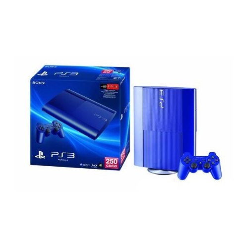 Playstation 3 Super Slim Azul Tienda Fisica