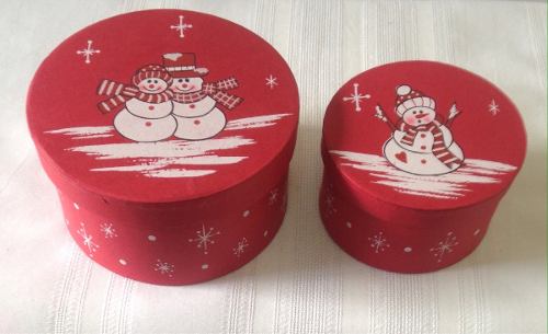 Set De 3 Cajas De Regalo Navidad Decorativas Resistentes (5)