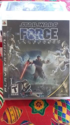 Star Wars Force Unleashed Juego Original Usado Ps3