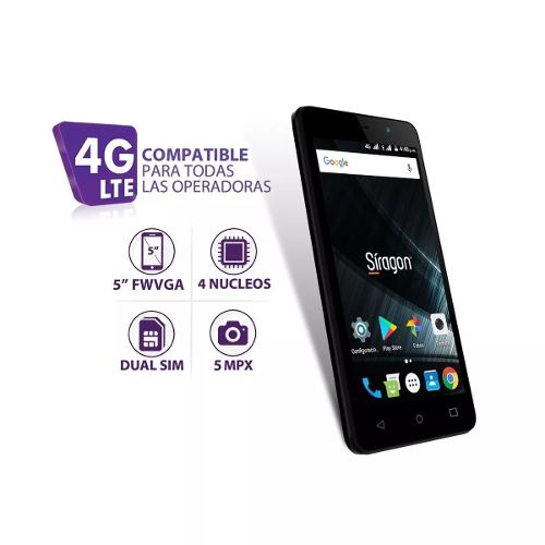 Telefono Android 7 Siragon Sp-g 5mpx Doble Sim Sir-040