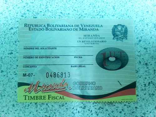 Timbres Fiscales Nacionales