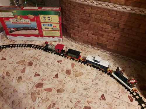 Tren Locomotora Expreso De Navidad