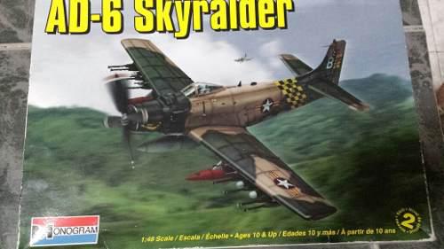 Ad-6 Skyraider Monogram 1/48 Kit 5312