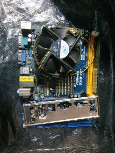 Combo Tarjeta Madre 775 Core 2 Duo + 1gb Ram Vendo O Cambio