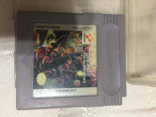 Juego Contra Para Game Boy Color