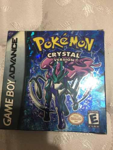 Juego Pokemon Crystal Versión Game Boy Advance