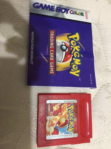 Juego Pokémon Red Rojo Para Game Boy Color