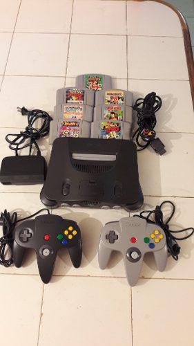 Nintendo 64, 2 Controles, 7 Juegos