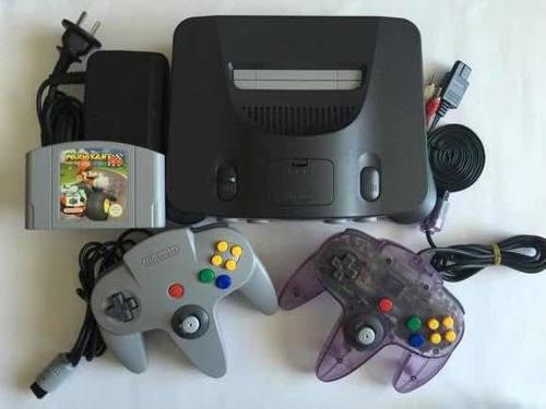 Nintendo 64 + 2 Controles + Juego Mario Bros