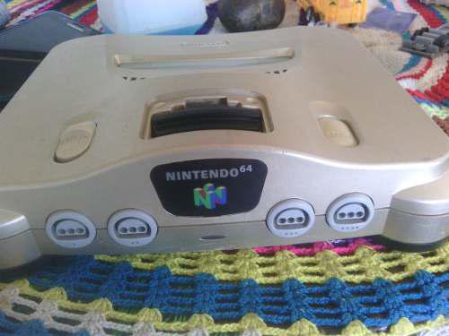 Nintendo 64 Dorado