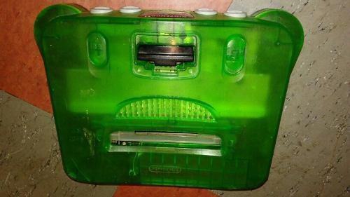 Nintendo 64 Funtastic Green 100% Operativo Con Detalles