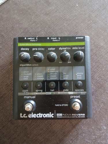 Vendo Tc Electronic Nova Reverb Nr-1