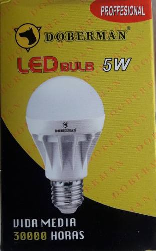 Bombillo Led 5 W  K Ahorrador Doberman E27