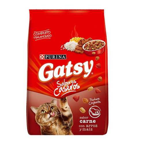 Comida Para Gatos Gatsy Carne Maiz X 500 Gr