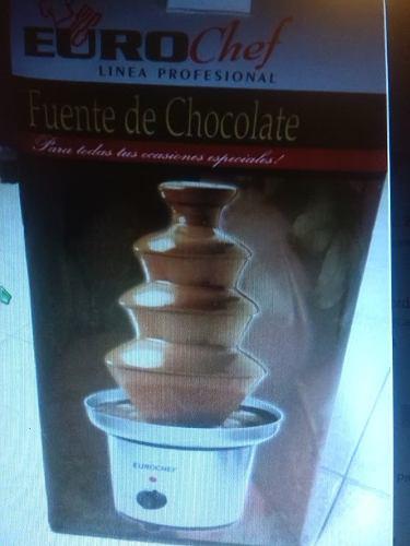 Fuente De Chocolate Eurochef De 4 Niveles