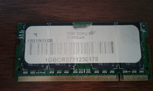 Memoria Ram Ddr2 De 1 Gb Laptop