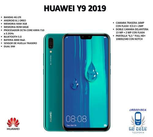 Telefono Celular Huawei Y9 2019 3gb/64gb