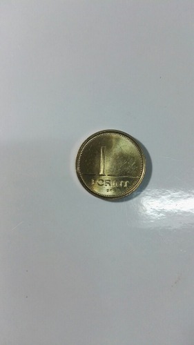 Bonita Moneda De 1 Forint - Sin Circular.