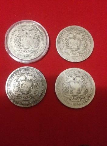 Coleccion De Monedas Fuertes De Plata Y Conmemorativas