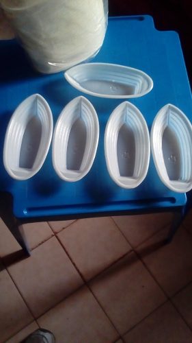 Envase Plastico Para Helado Banana Split Por 1o Unidades