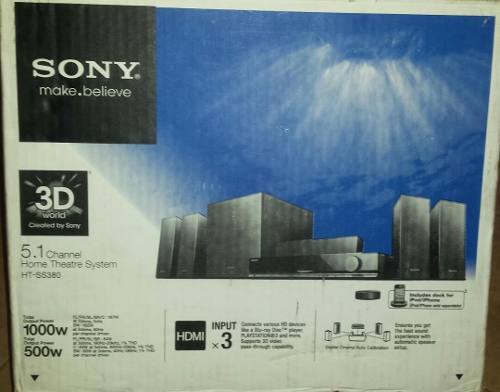 Home Theatre System Htss380 Sony.