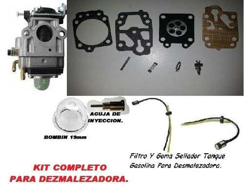 Kit De Carburador Completo Desmalezadora.