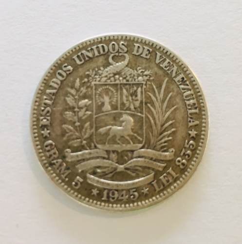 Moneda De 1 Bolivar 