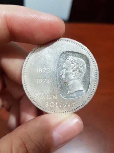 Moneda De 10 Bolivares  Plata Ley 900