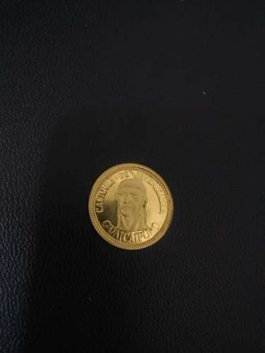 Moneda De Oro Cacique Guaicaipuro