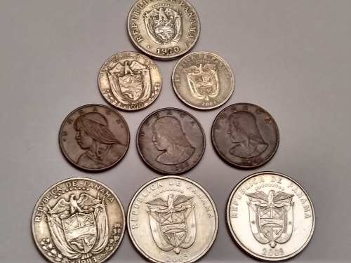 Monedas De Colección Antiguas Balboa (panamá) 