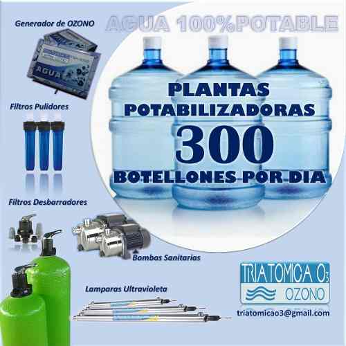 Planta De Recarga De 300 Botellones Por Dia (disponibles)
