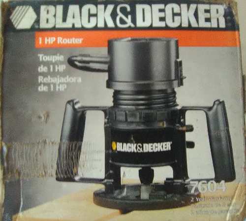 Trompo Black & Decker 1hp Router