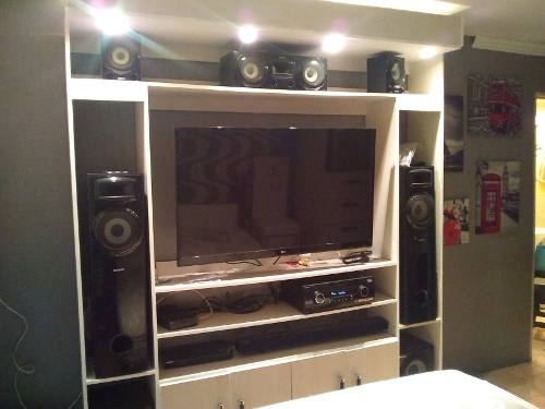 Tv Lg 47 Cinema 3d + Sistema Home Theater Sony Muteki