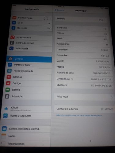 iPad 2 64 Gb Solo Wifi