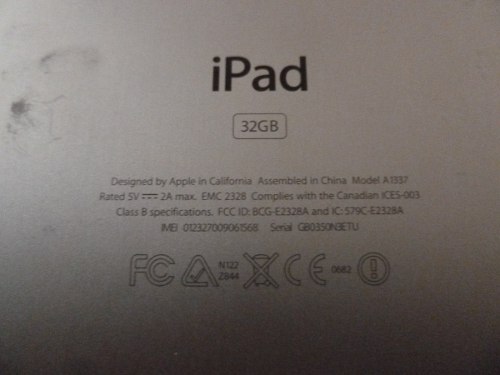 iPad 32gb A Para Repuesto