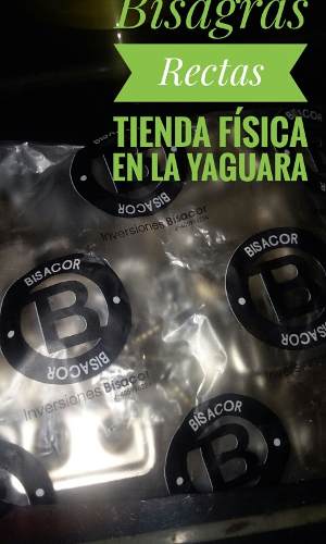 Bisagras Rectas Tienda Física En La Yaguara