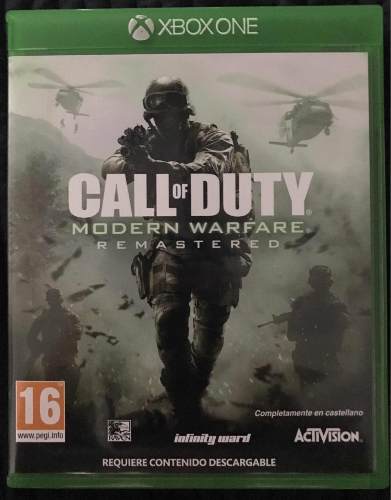 Call Of Duty Mw Remastered Xbox One (15 Verdes)