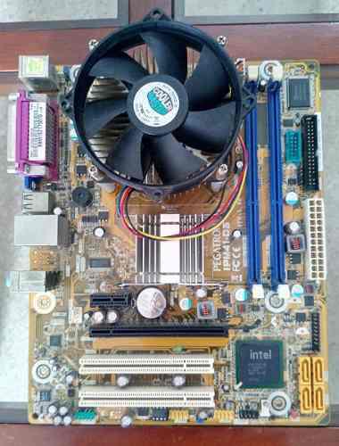 Combo Tarjeta Madre Ipm41-d3 + Intel E5800