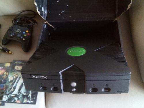 Consola Xbox 360 Con Juegos Y Controles Original