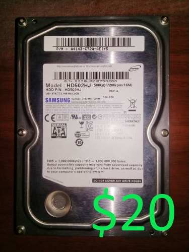 Disco Duro 500 Gb Samsung