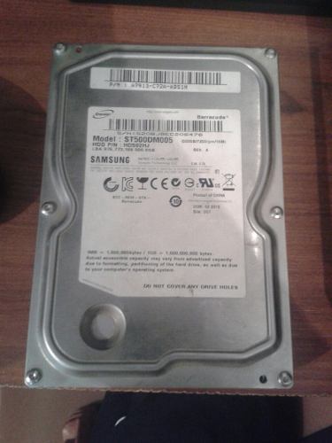 Disco Duro 500gb Samsung