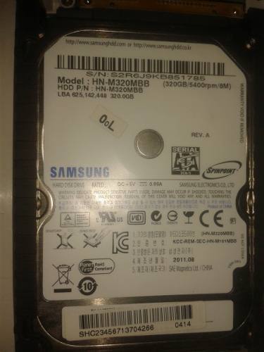 Disco Duro Samsung Sata 320gb Laptop