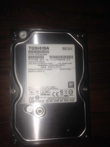 Disco Duro Sata 500 Gb Toshiba