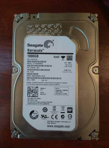 Disco Duro Seagate 1tb Barracuda